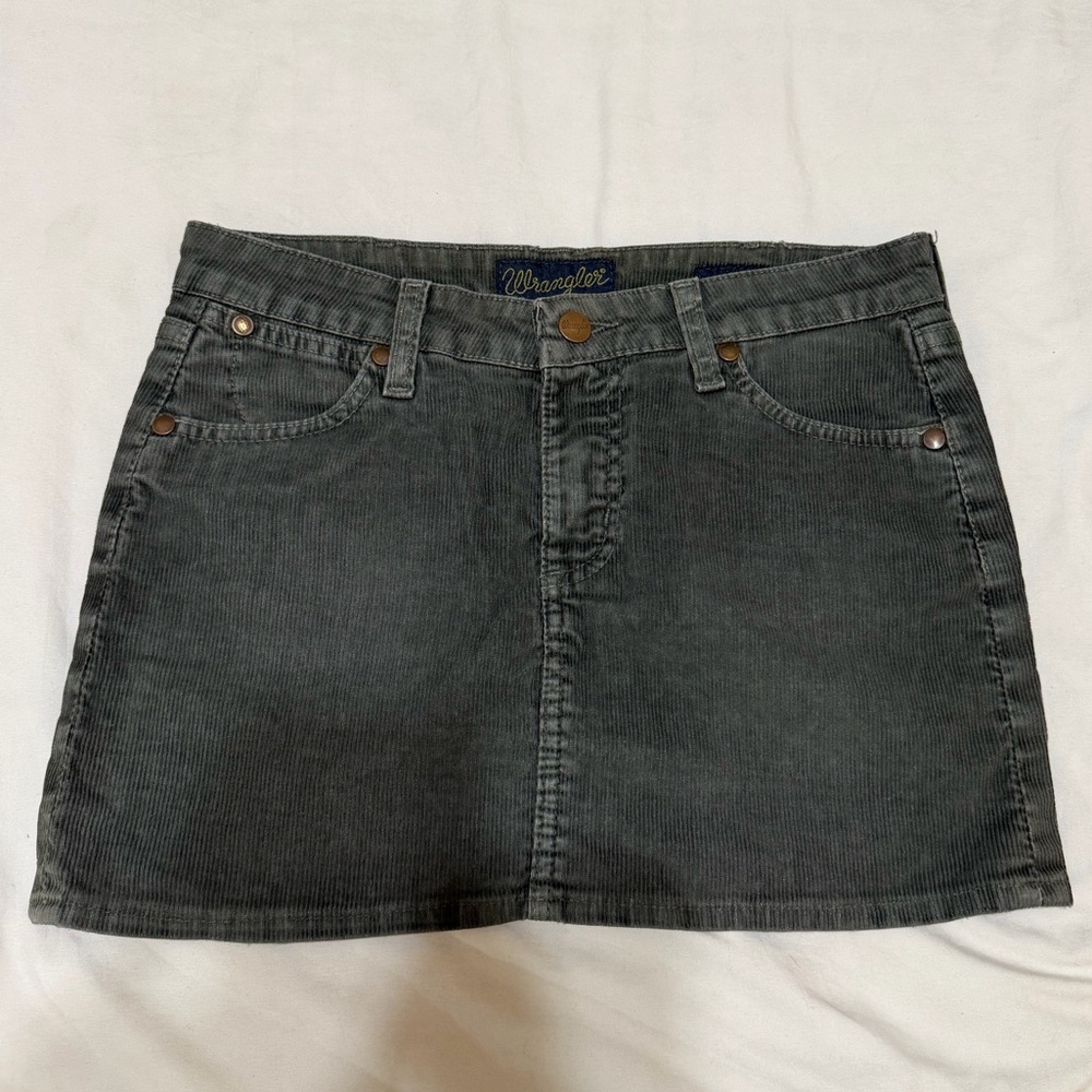 Wrangler Corduroy Mini Skirt